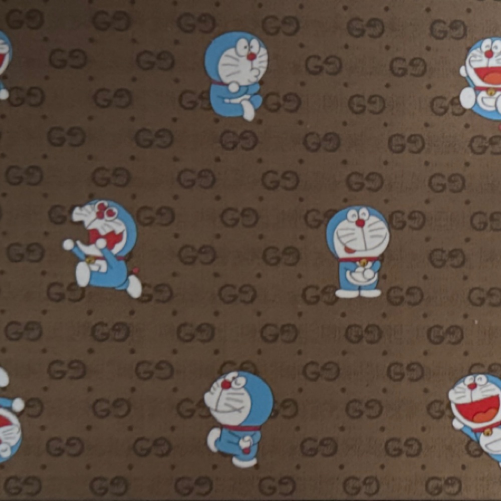 Gucci and Doraeman Office Collaboration